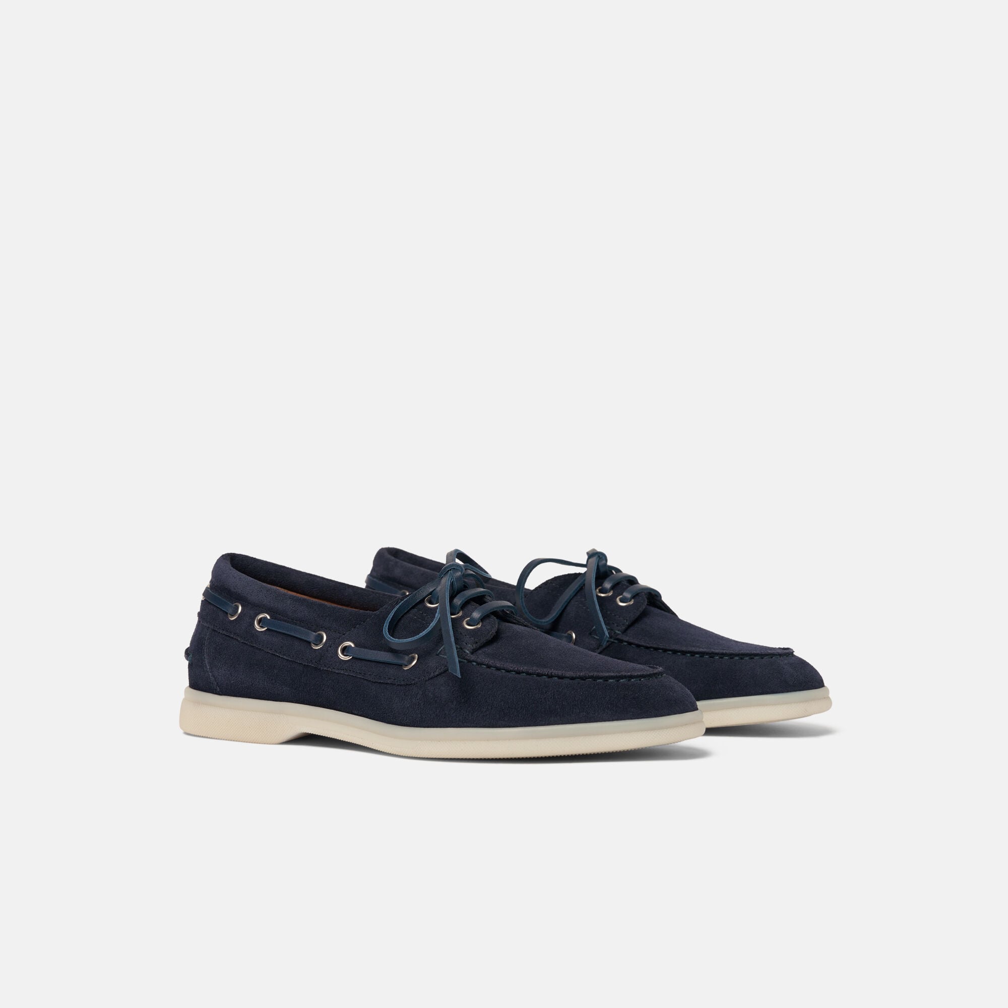 Lia Blue Suede Scarosso: Blue - Suede LIABOAT