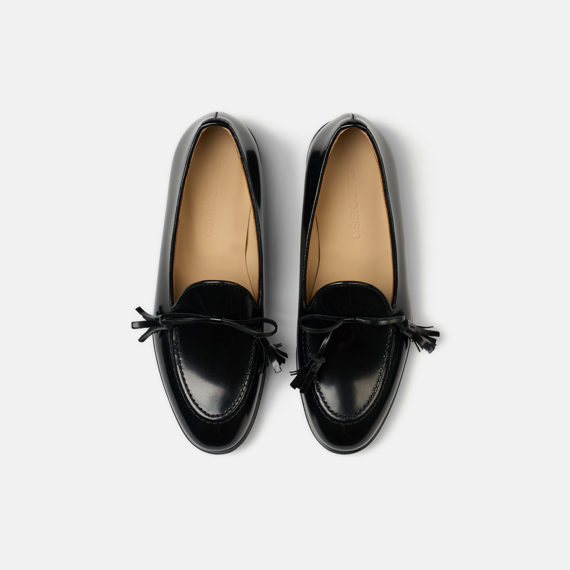 Madison Black Bright Scarosso: Black – Calf Madison Black Bright Scarosso: Black – Calf MADISONLOAF