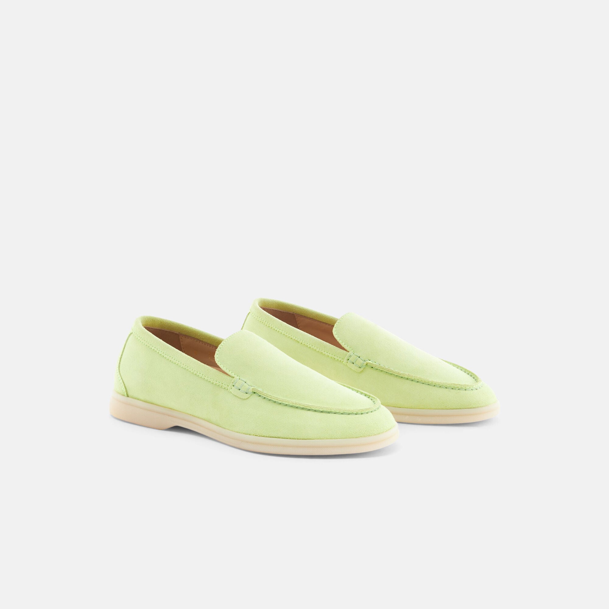 Ludovica Green Matcha Scamosciata Scarosso: Green Matcha - Camoscio LUDOVICALOAF