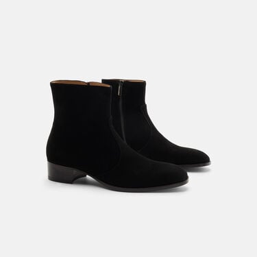 Warren Black Suede Scarosso: Black - Suede Warren Black Suede Scarosso: Black - Suede WARRENCHEL