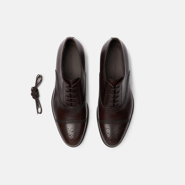 Silvio Scarosso: Dark Brown Calf SILVIOOXFO