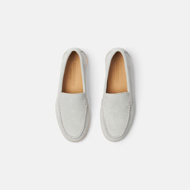 Ludovica Girl Ice Suede Scarosso: Ice - Suede LUDOVICAKLOAF
