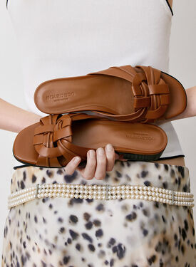 Anna Cuir Scarosso: Tan - Calf ANNASAND