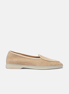 Livia Oat Suede Scarosso: Oat - Suede LIVIALOAF