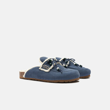 Gita Dusk Blue Scarosso: Dusk Blue - Suede GITAMULE