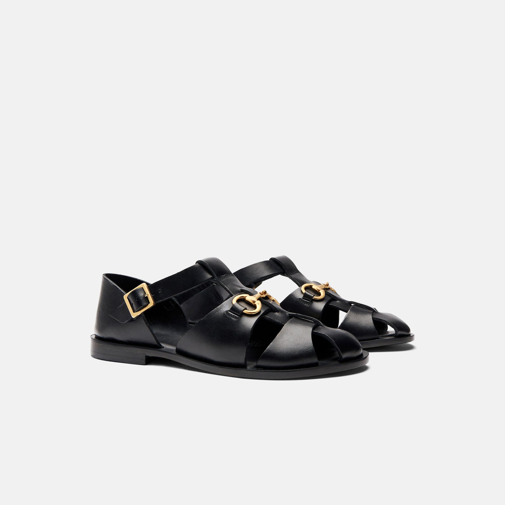 Helene Black Scarosso: Black - Calf Helene Black Scarosso: Black - Calf HELENESAND