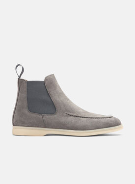 Eugenia Grey Suede Scarosso: Grey - Suede Leather EUGENIACHEL
