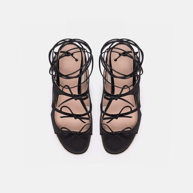 Night Scarosso: Black - Silk SWEETLACESAND