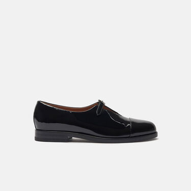 Vittoria Black Patent Scarosso: Black - Patent VITTORIAMONK