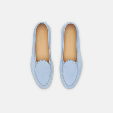 Livia Light Blue Suede Scarosso: Light Blue - Suede LIVIALOAF