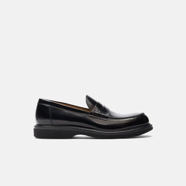 Milo Black Bright Scarosso: Black - Brushed Calf Milo Black Bright Scarosso: Black - Brushed Calf MILOLOAF