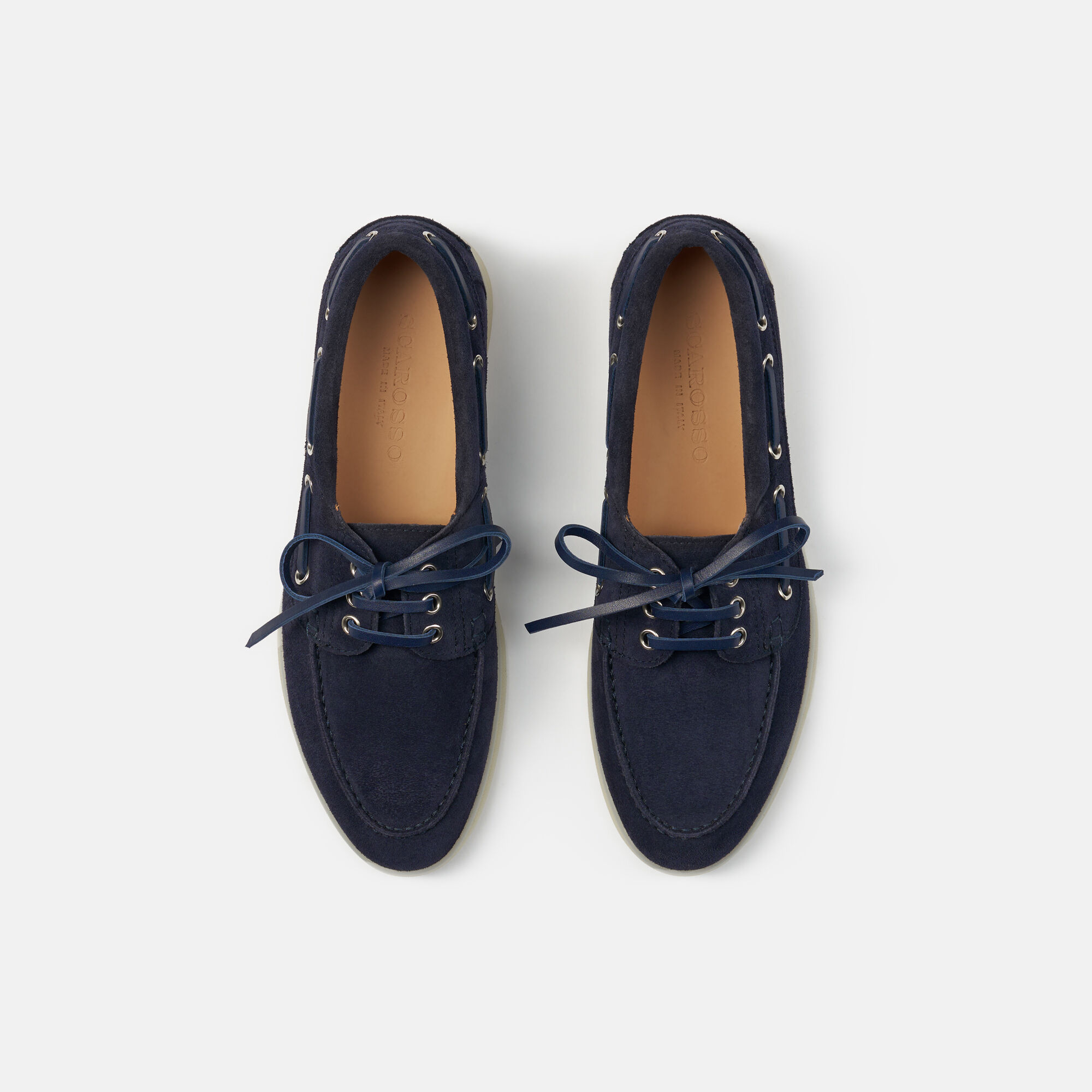 Lia Blue Suede Scarosso: Blue - Suede LIABOAT