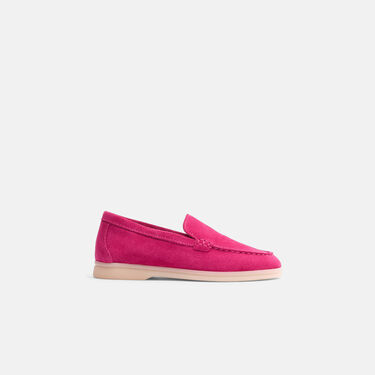Ludovica Girl Fuchsia Suede Scarosso: Fuchsia - Suede LUDOVICAKLOAF