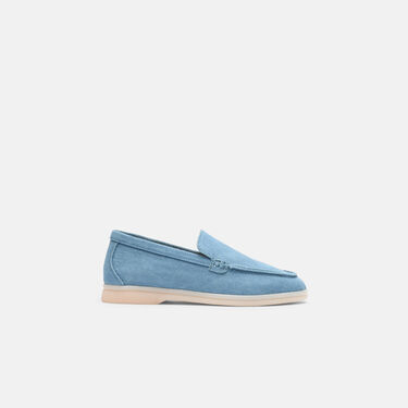 Ludovica Girl Light Blue Denim Scarosso: Light Blue - Denim LUDOVICAKLOAF