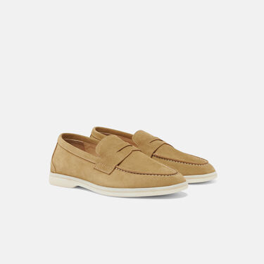 Luciana Beige Suede Scarosso: Beige - Suede LUCIANALOAF