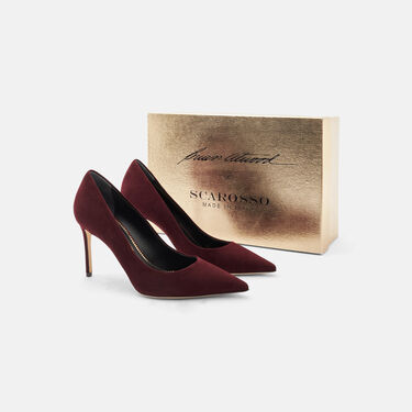 Gigi Burgundy Suede Scarosso: Burgundy - Suede GIGIPUMP