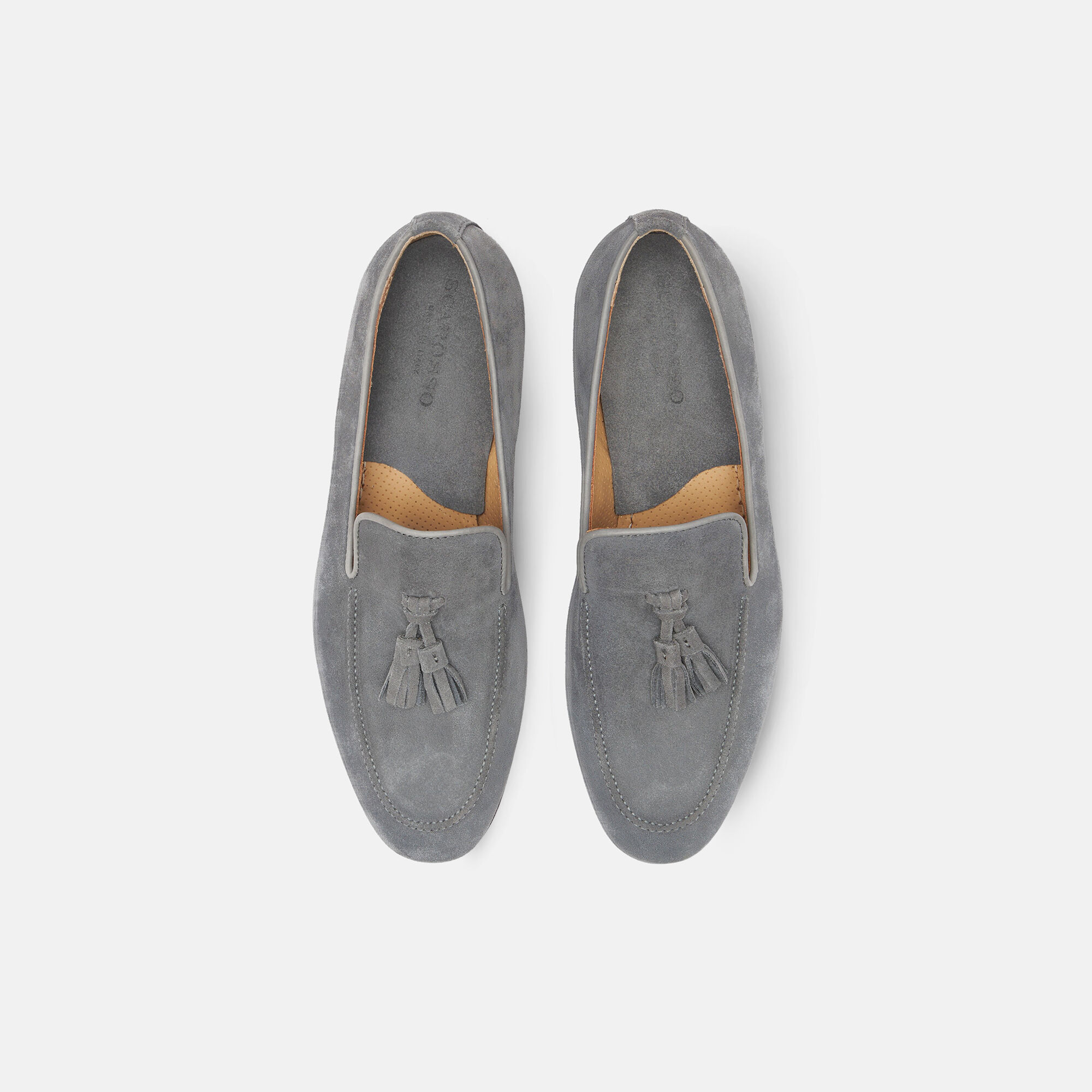 Flavio Grey Suede Scarosso: Grey - Suede Flavio Grey Suede Scarosso: Grey - Suede FLAVIOLOAF