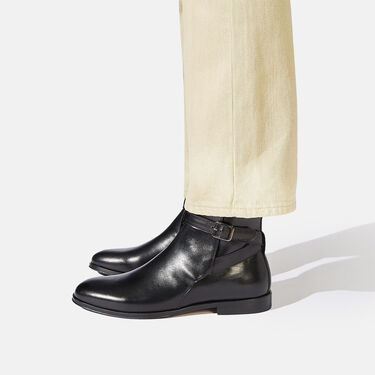 Lara Black Scarosso: Black - Calf LARAJODH
