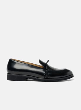 Madison Black Bright Scarosso: Black – Calf MADISONLOAF