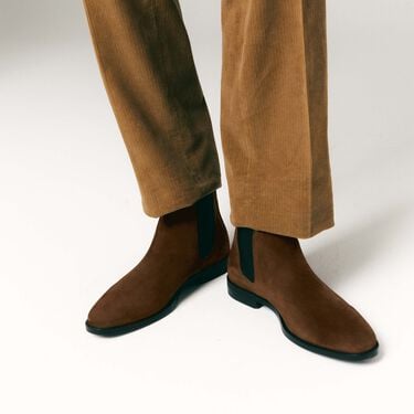 Giancarlo Tobacco Scarosso: Tobacco Suede GIANCARLOCHEL