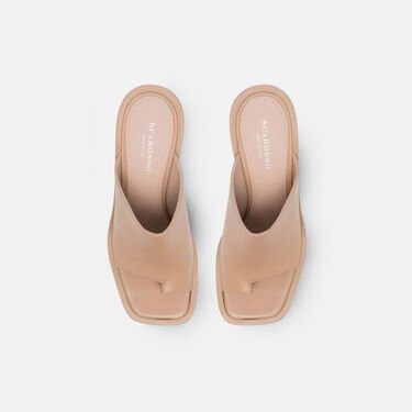 Gwen Nude Scarosso: Nude - Calf GWENSAND