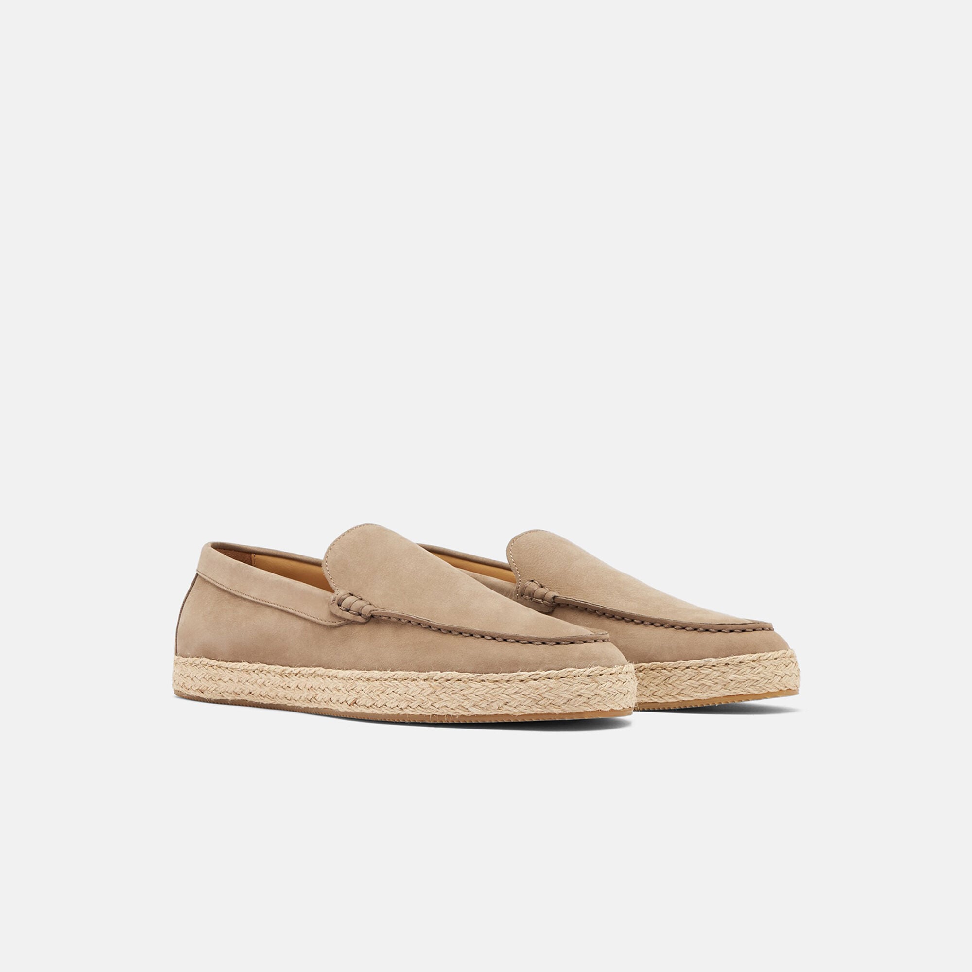 Lino Taupe Nubuck Scarosso: Taupe - Nubuck LINOESPA