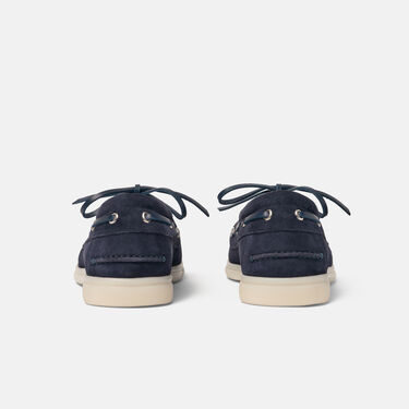 Lia Blue Suede Scarosso: Blue - Suede LIABOAT