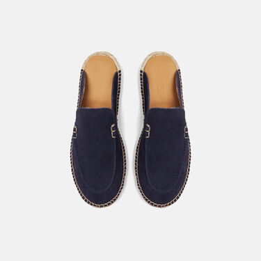 Belen Blau Veloursleder Scarosso: Blau - Veloursleder BELENESPA