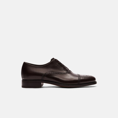 Silvio Scarosso: Dark Brown Calf SILVIOOXFO