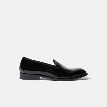 George Black Patent Scarosso: Black patent GEORGESLIP