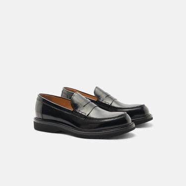 Milo Black Bright Scarosso: Black - Brushed Calf Milo Black Bright Scarosso: Black - Brushed Calf MILOLOAF