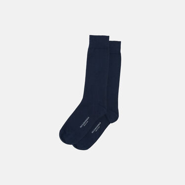 Blue Navy Cotton Socks Scarosso: Bleu marine – Coton COLOCOTTSOCK