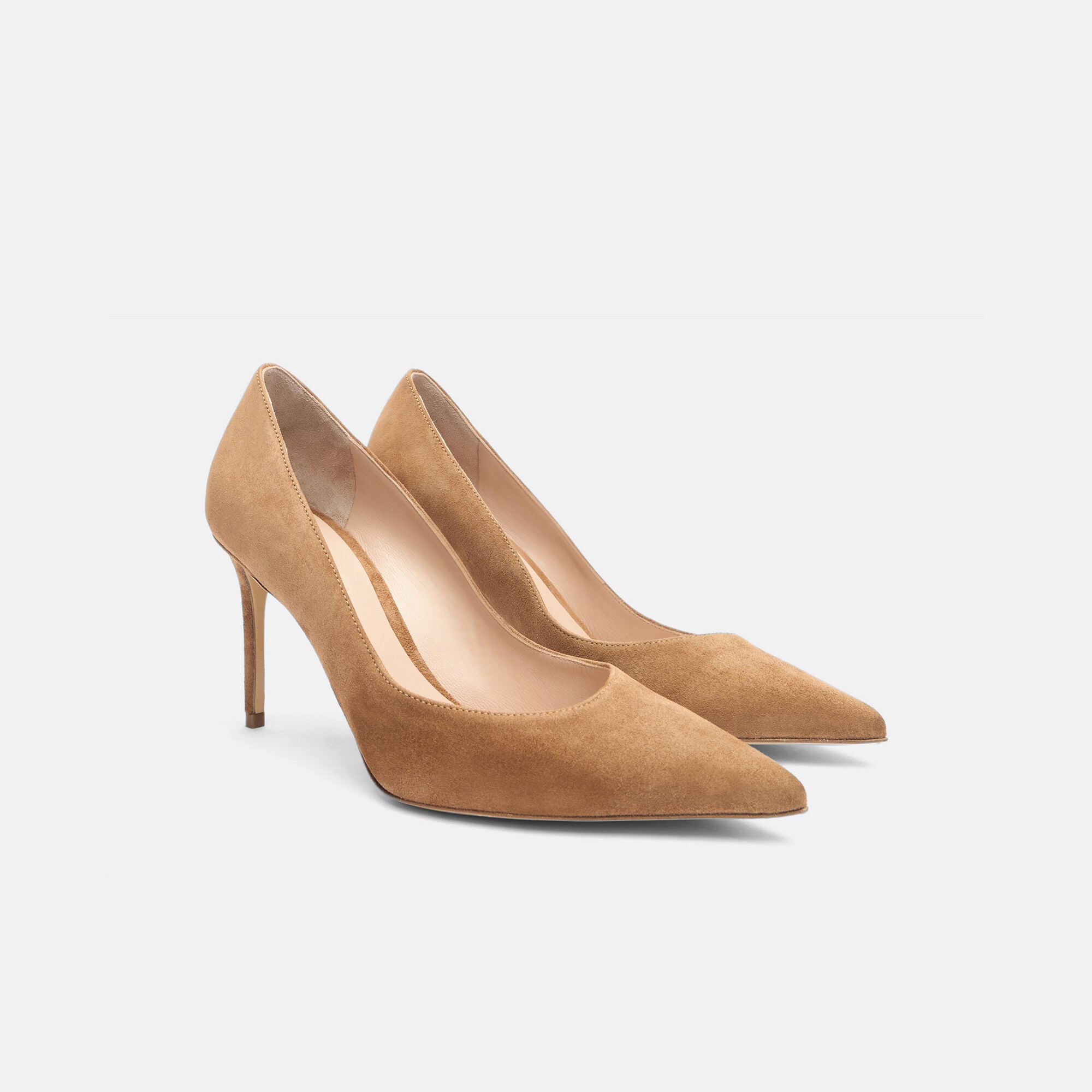 Greta Tan Suede Scarosso: Tan - Suede Greta Tan Suede Scarosso: Tan - Suede GRETAPUMP