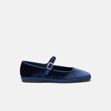 Petra Blue Velvet Scarosso: Blue - Velvet PETRASLIP