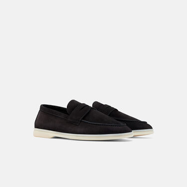 Luciano Black Suede Edit Scarosso: Black Edit - Suede LUCIANOLOAF