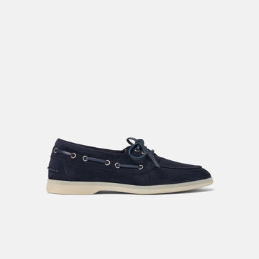 Lia Blue Suede Scarosso: Blue - Suede LIABOAT