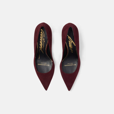 Gigi Burgundy Suede Scarosso: Burgundy - Suede GIGIPUMP