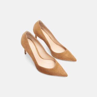 Greta Tan Suede Scarosso: Tan - Suede Greta Tan Suede Scarosso: Tan - Suede GRETAPUMP