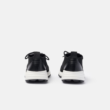 Robbie Boy Black Scarosso: Black - Knit ROBBIEKSNEA
