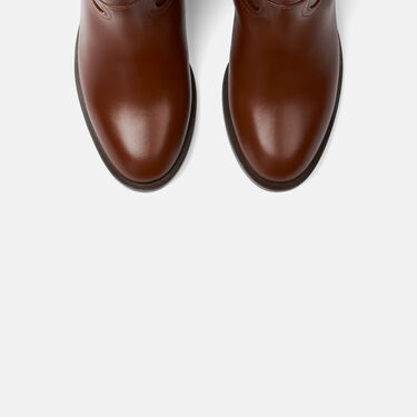 Lauren Cognac Scarosso: Cognac - Calf LAURENBOOT