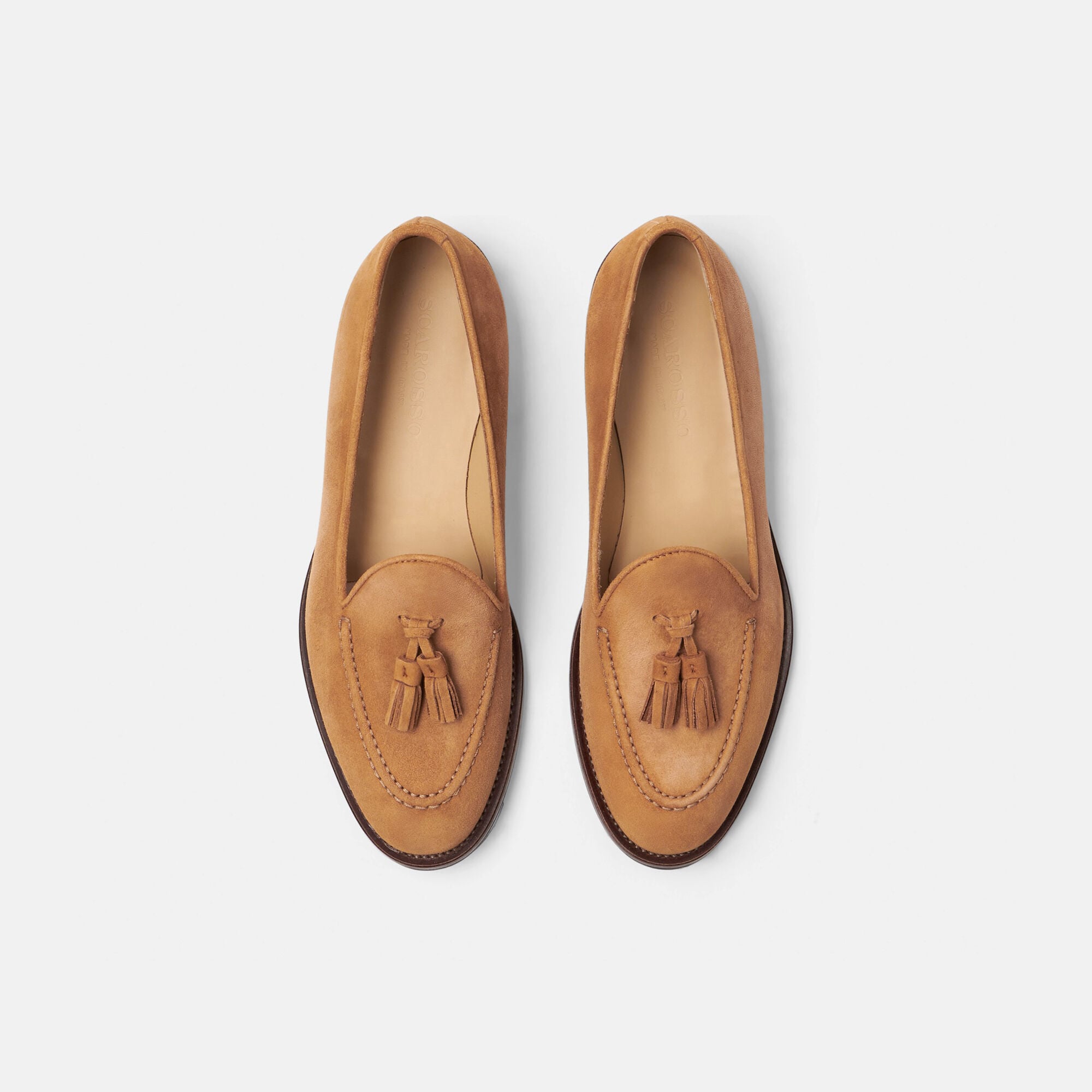 Sienna Tan Suede Scarosso: Tan - Suede Sienna Tan Suede Scarosso: Tan - Suede SIENNALOAF