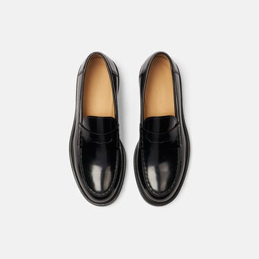 Milo Black Bright Scarosso: Black - Brushed Calf Milo Black Bright Scarosso: Black - Brushed Calf MILOLOAF