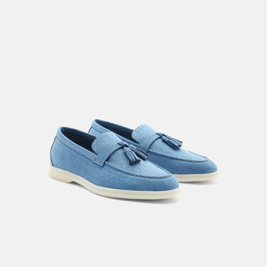 Leandra Hellblau Denim Scarosso: Hellblau - Denim LEANDRALOAF