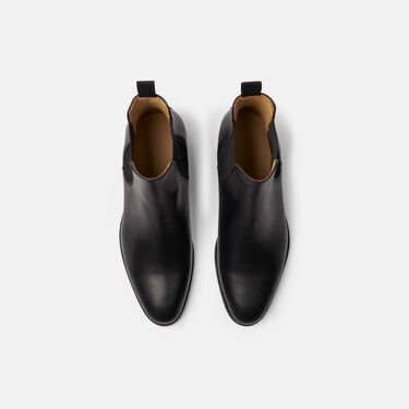 Giancarlo Black Scarosso: Black Calf GIANCARLOCHEL