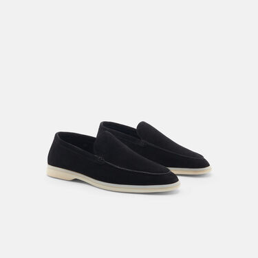Ludovico Black Suede Edit Scarosso: Black - Suede Edit LUDOVICOLOAF