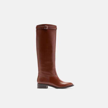 Lauren Cognac Scarosso: Cognac - Calf LAURENBOOT