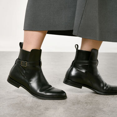 Lara Black Scarosso: Black - Calf LARAJODH