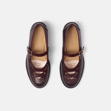 Minni Burgundy Scarosso: Burgundy - Calf MINNILOAF