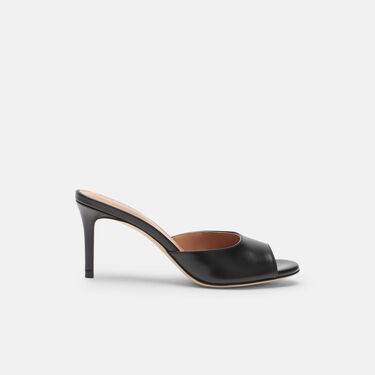 Lohan Black Scarosso: Black - Calf LOHANMULE
