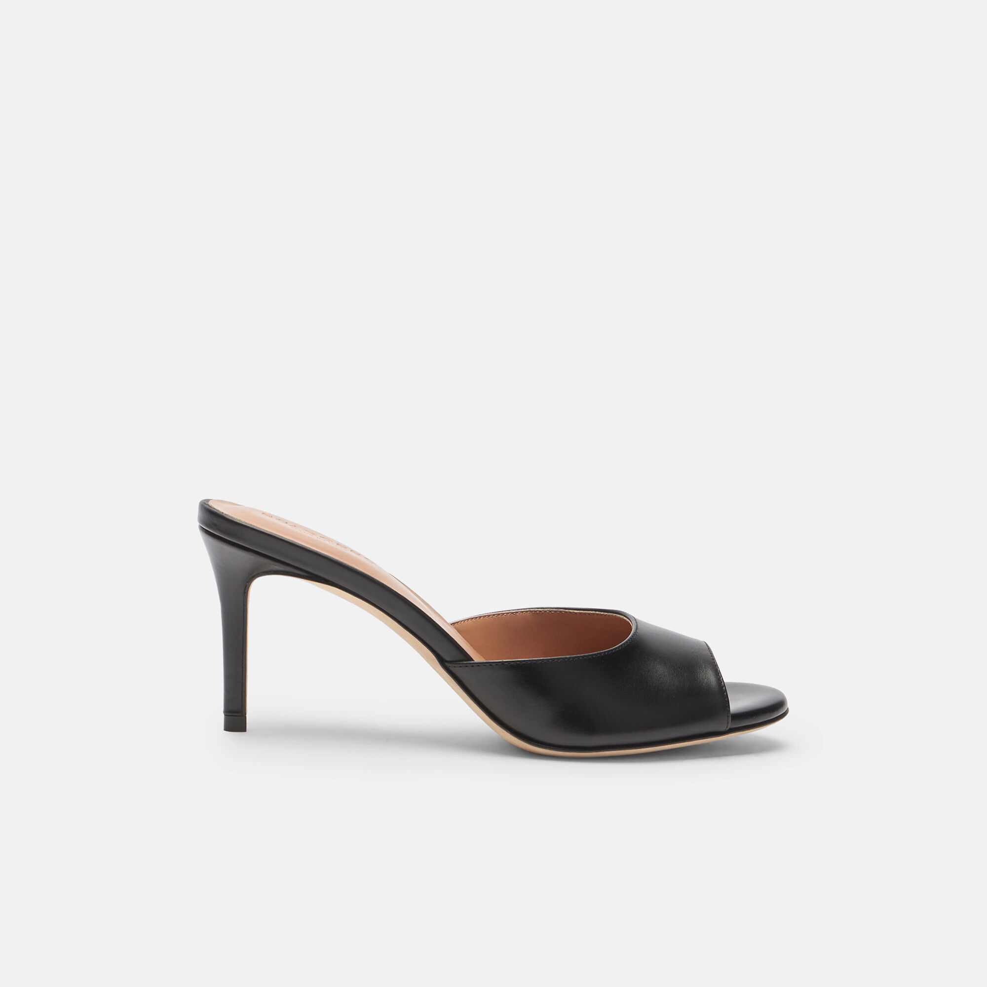 Lohan Black Scarosso: Black - Calf LOHANMULE